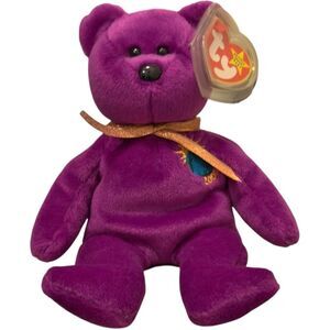 Ty Beanie Babies Millenium Bear. NEW. NWT.